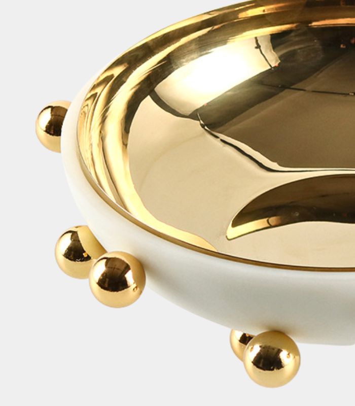 Celestial Orb Fruit Bowl - Artisan Crafted Stainless Steel Design 31 cm (12.2 in)