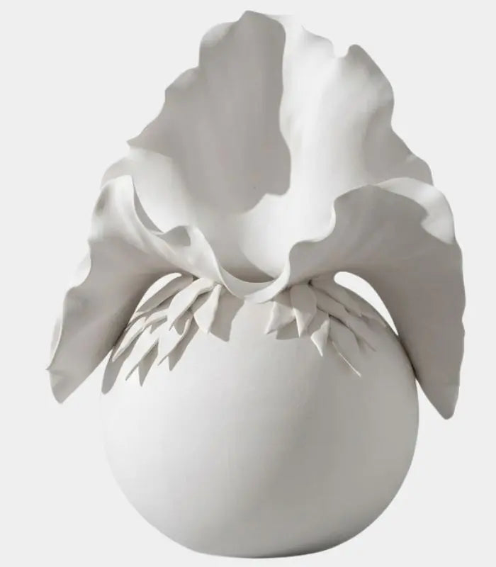 Nascence Ceramic Tabletop Vase – Handcrafted Sculptural Vessel