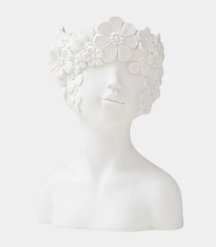 Flora Bust Porcelain Vase 20cm / 7.9"
