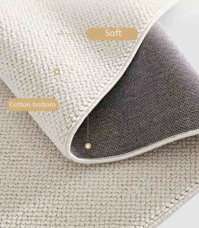 Beach Rock Carpet Indoor Rug New Zealand Wool Solid Handmade