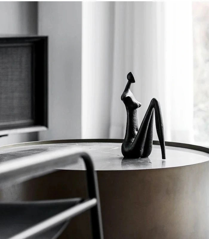 Oculus - Modern Metal Art Sculpture for Home Decor 29 cm