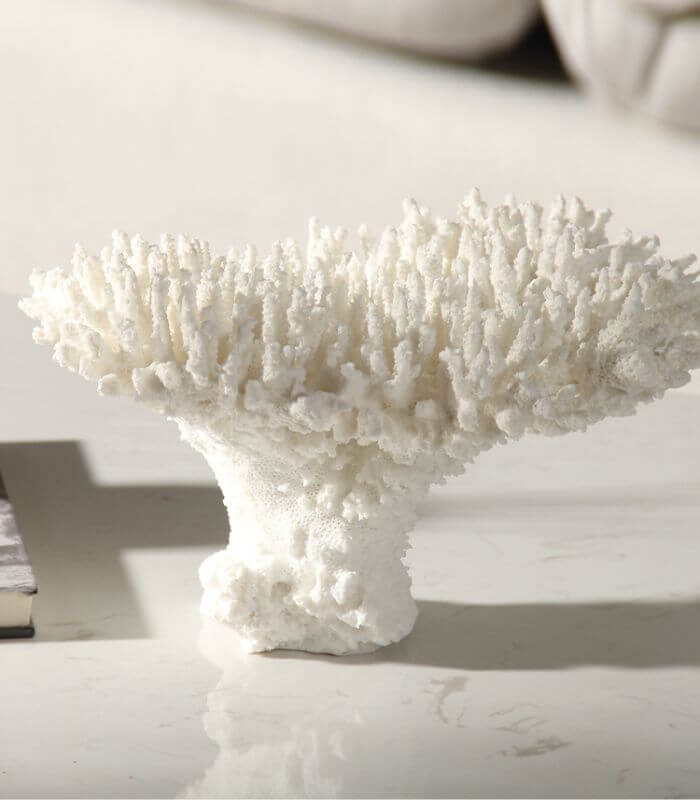 Oceanic Splendor Faux Coral Sculpture | Coastal Elegance 29 cm