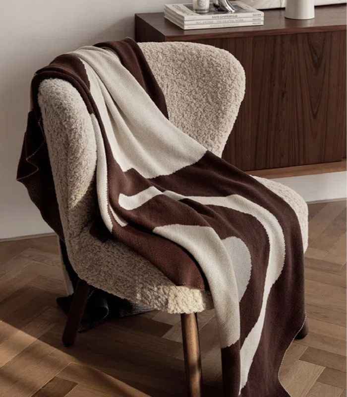 Abstract Expressions Throw Blanket 110x160 cm Woven Acrylic