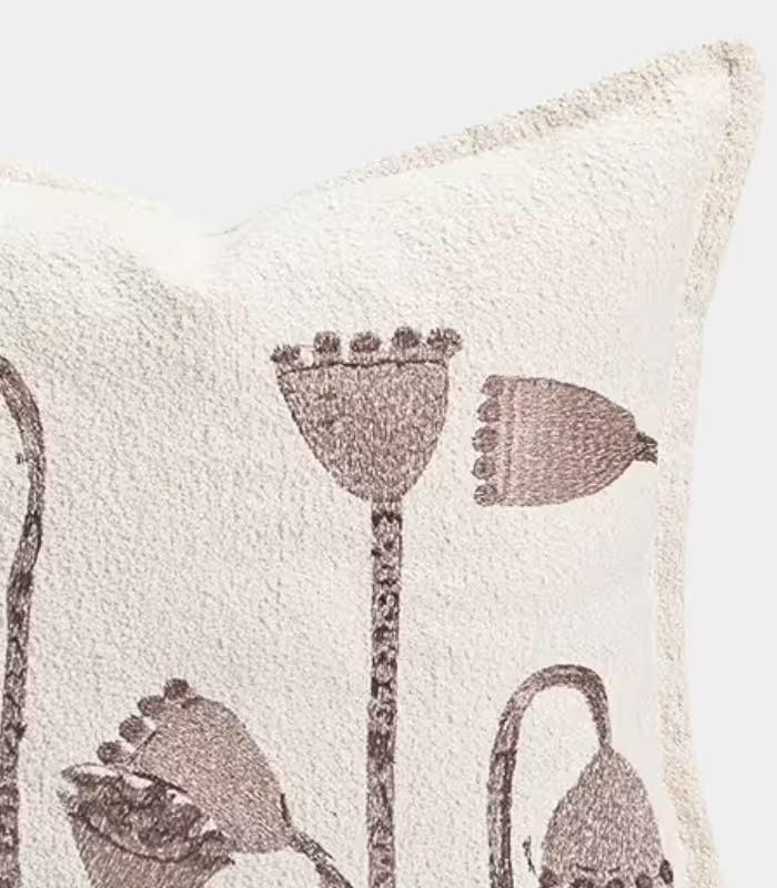 Sorella Embroidered Cushion Cover 45 cm (18 in)