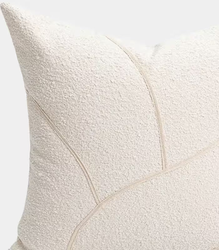 Vesper Cushion Cover – Minimalist Line Design 45 cm (18 in)