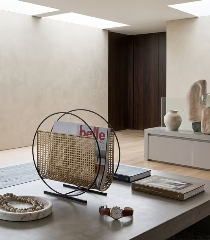 Halo Ring Perforated Magazine & File Rack 41 cm