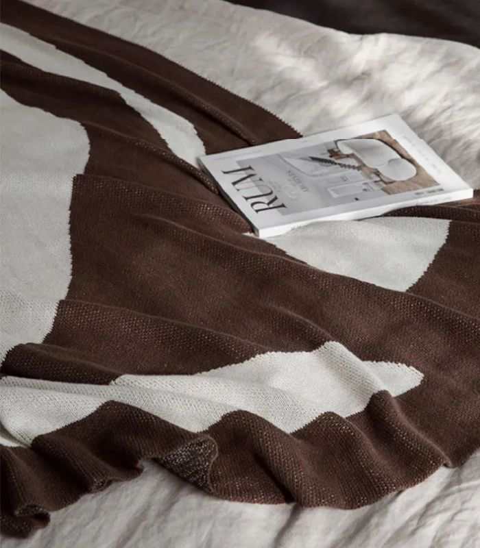 Abstract Expressions Throw Blanket 110x160 cm Woven Acrylic