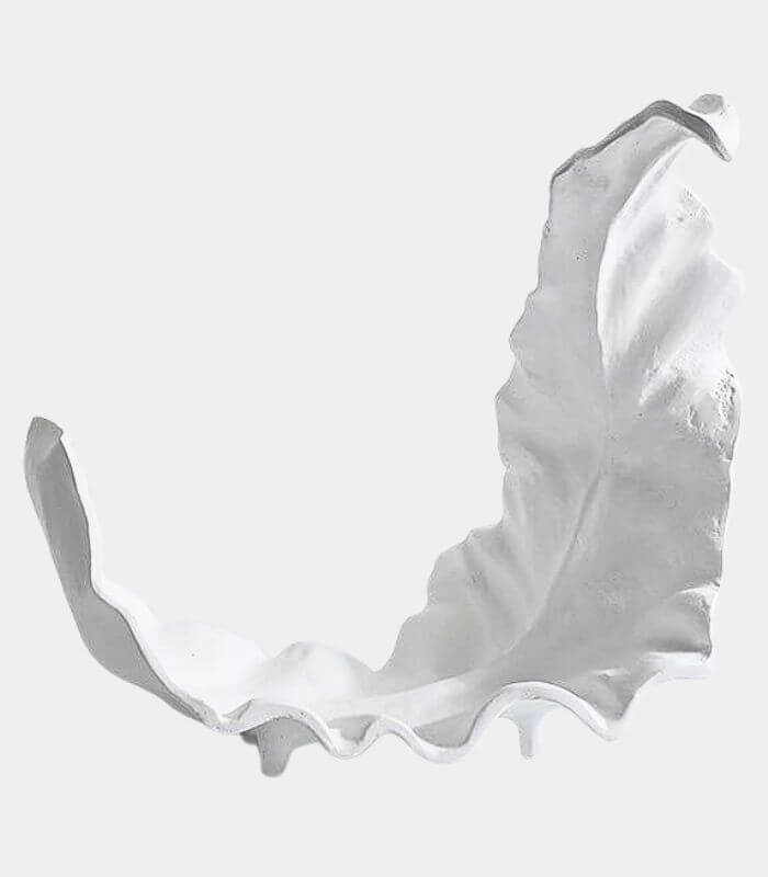 Sylva Handcrafted Decorative Leaf Tray Large 37 cm