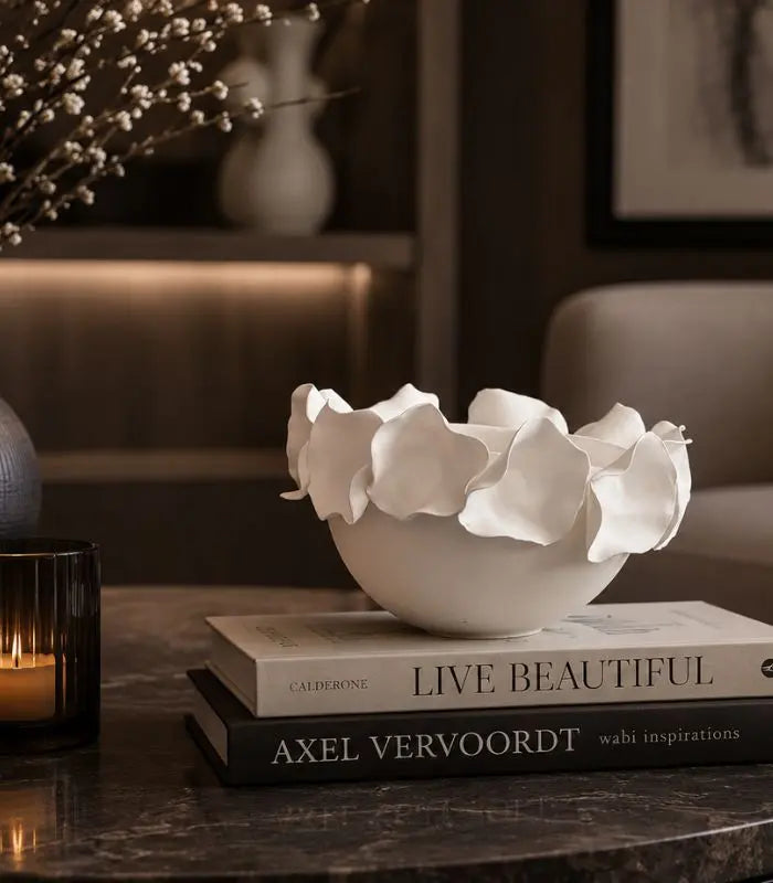 Pétale Handcrafted Ceramic Sculptural Bowl