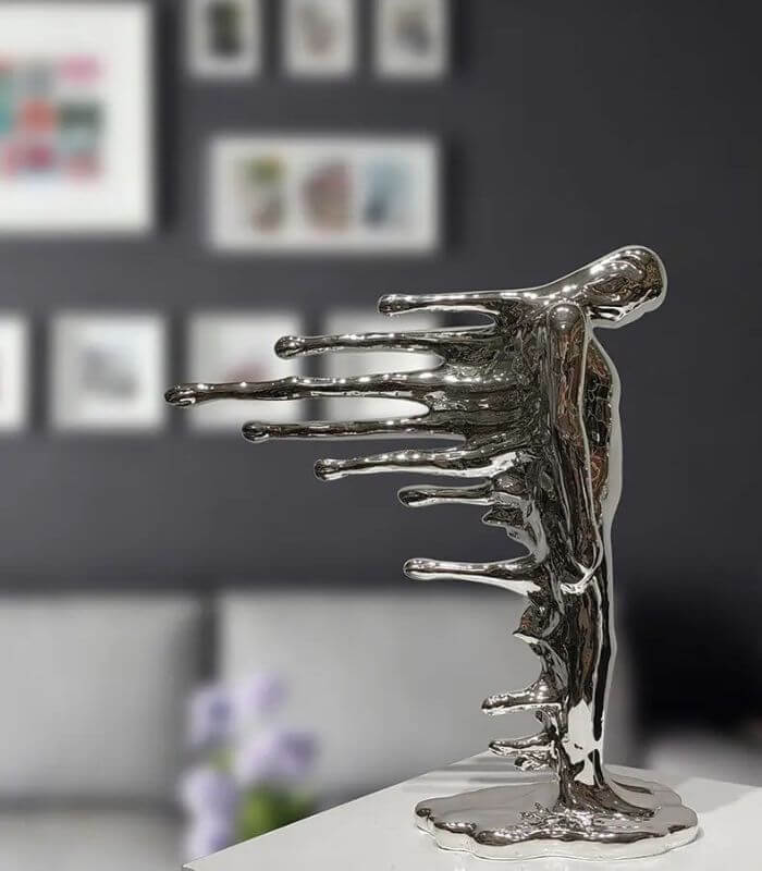 Aquatic Man Sculpture Decorative Figurine 35 cm