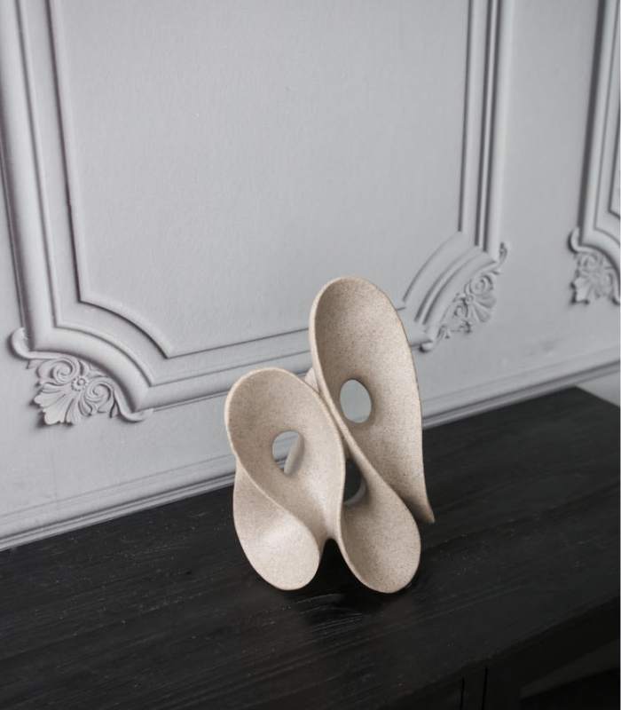 Abstract Hollowed-out Irregular Sculpture Decorative Object 30 cm