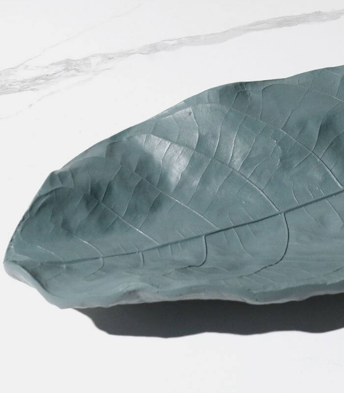 Botanica Leaf Catchall Tray Collection - Nature-Inspired Decorative Accent