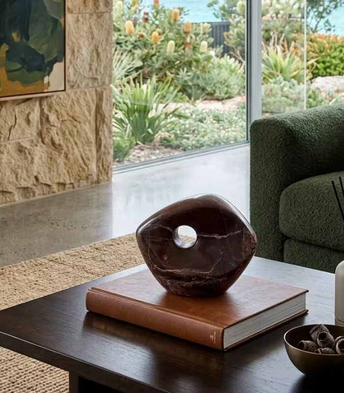 Marble Sculptural Decorative Object 19 cm