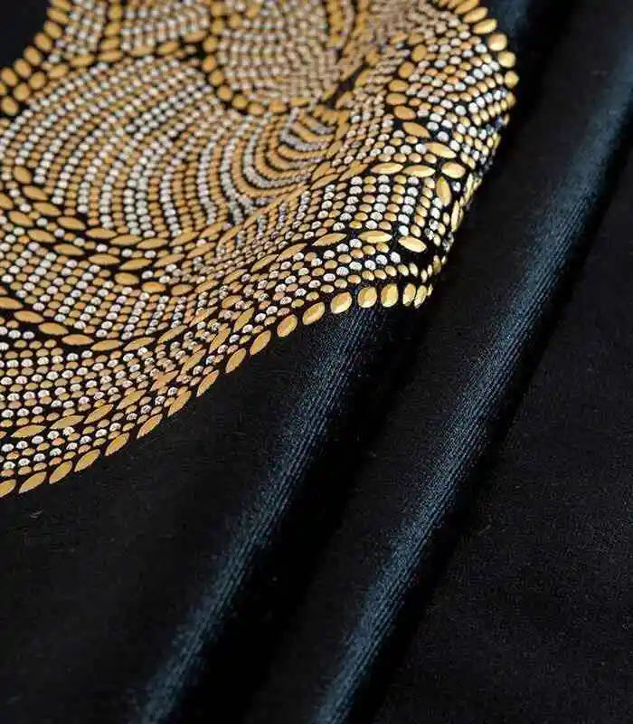 Modern Velvet Rhinestone Horse Cushion Cover 45x45cm