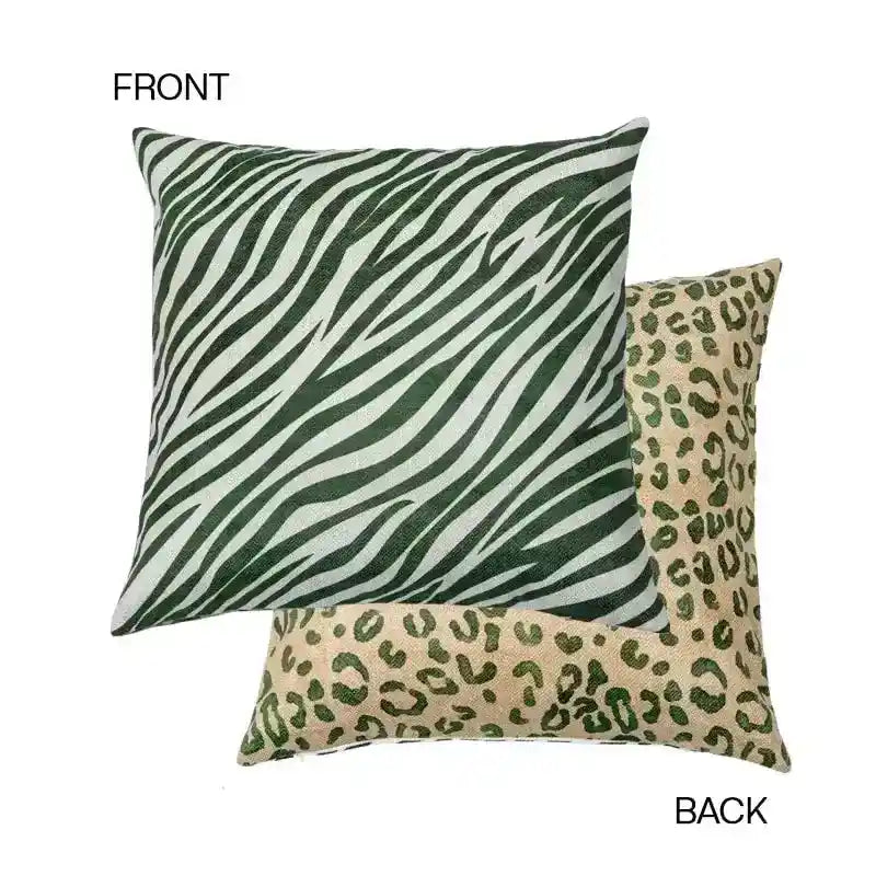 Tropical Cushion Cover Green