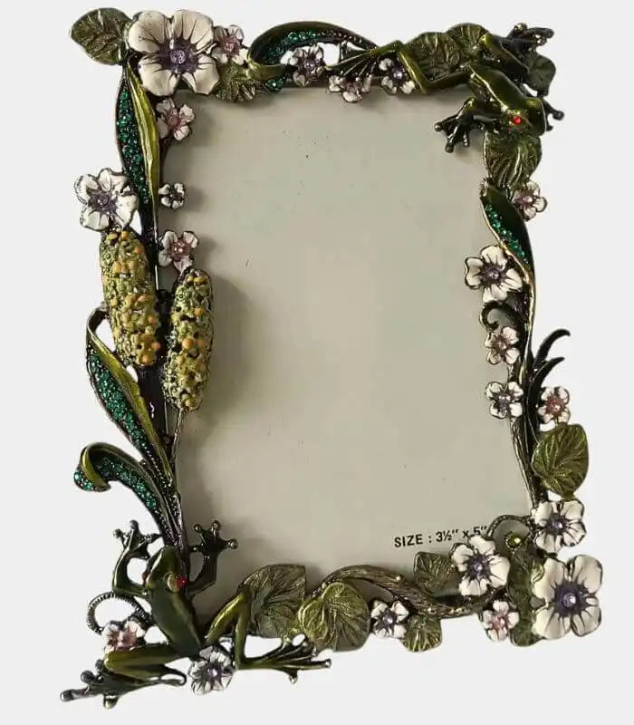 Enchanted Garden Vintage-Style Picture Frame - Whimsical (8.9 cm x 12.7 cm) Photo Display