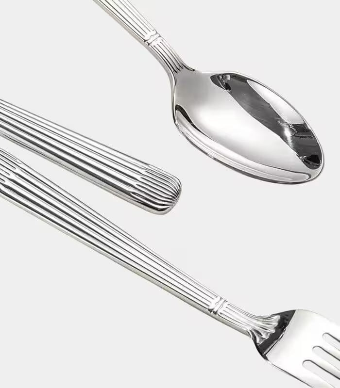 20 Pcs Cutlery Set Meridian Ridge – 304 Stainless Steel Set for 4 People