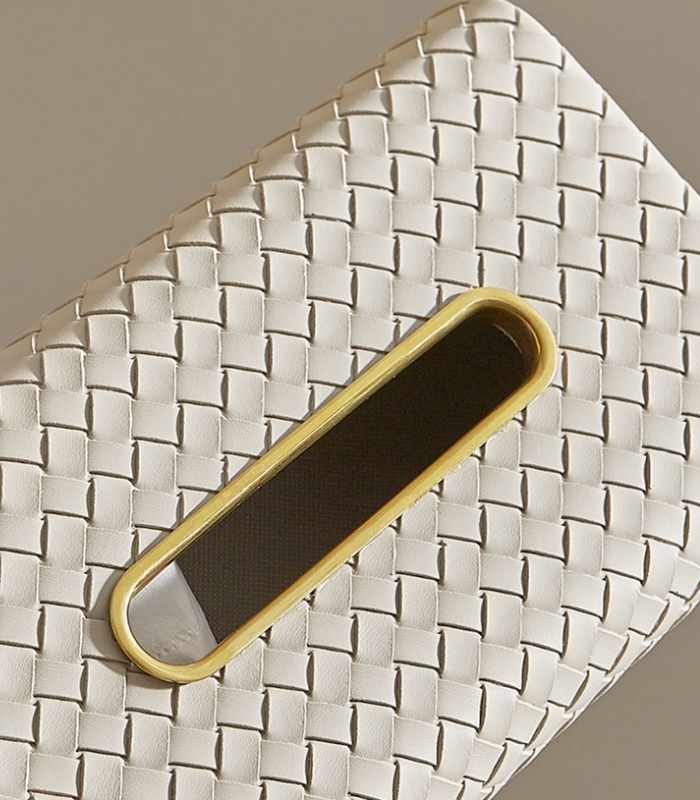 Leather Tissue Box Rectangular  18.5 cm