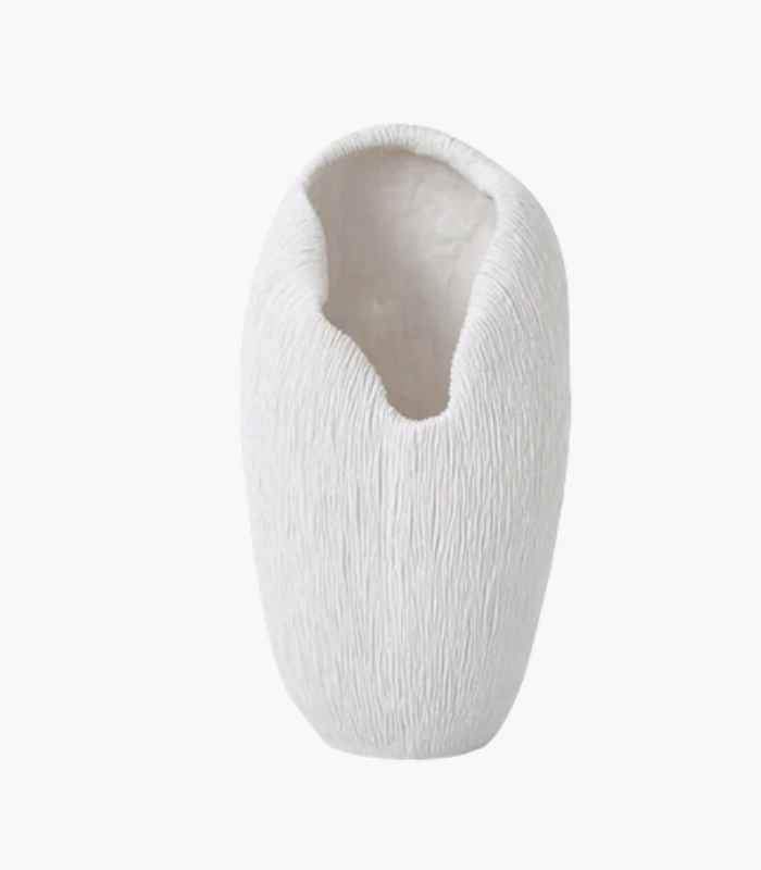 Decorative Vase Coral Texture Resin Large 40cm