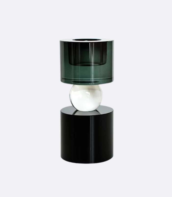 Crystal Candleholder Hollywood Candlestick 10cm