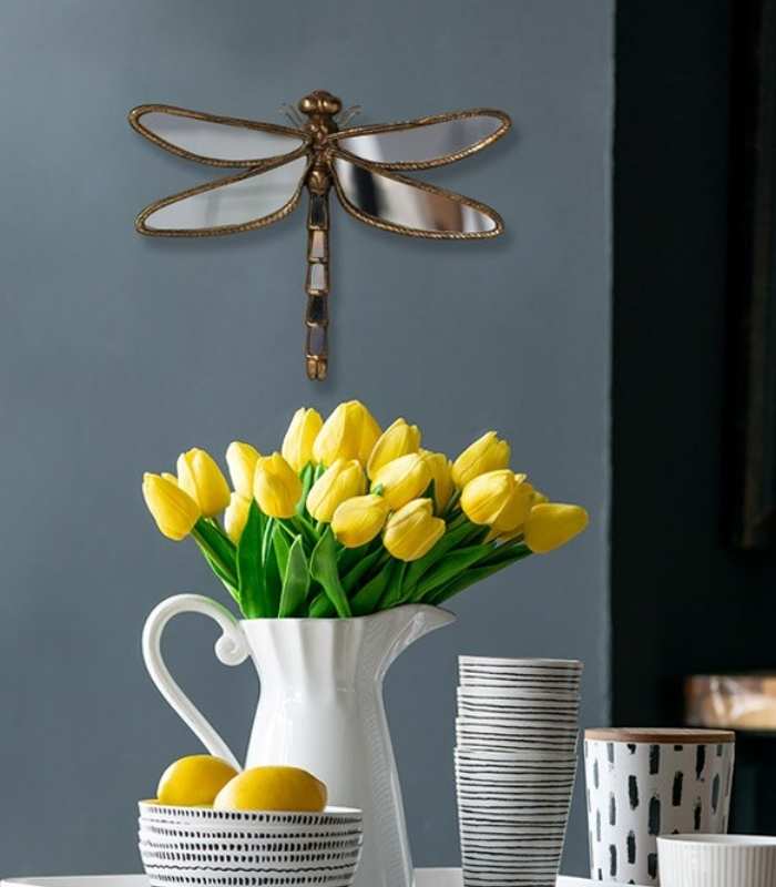 Wall Mirror Retro Home Decoration Wall Art Gold Frame