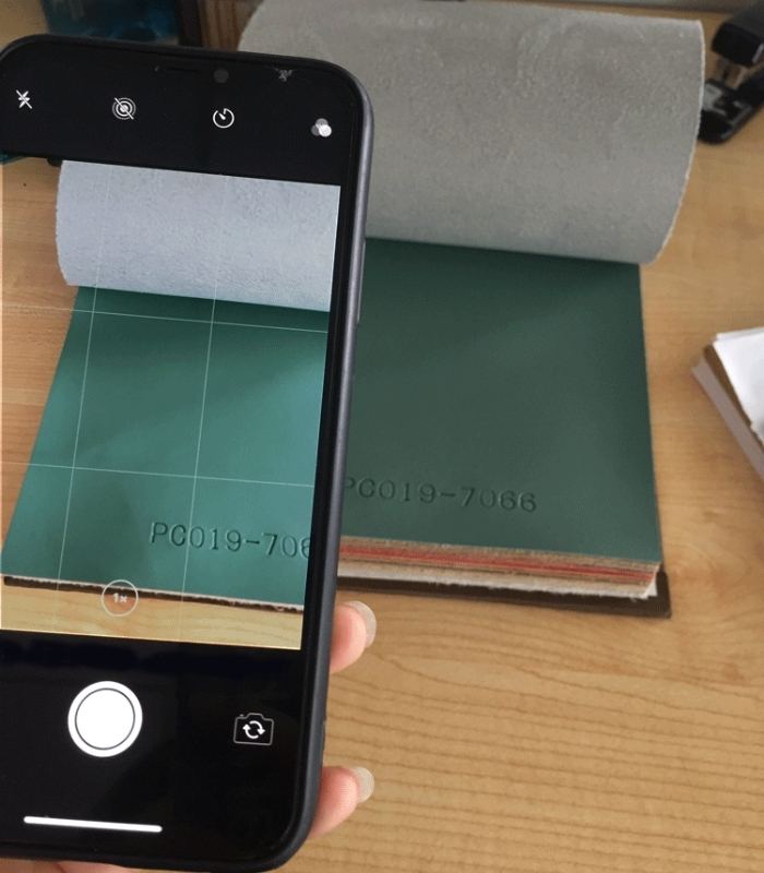 Hollyfield Modern Wood & Leather Dining Armchair 70cm