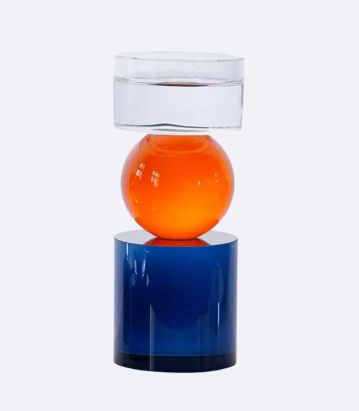 Crystal Candleholder Hollywood Tealight & Pillar Candle Holder 15.5 cm