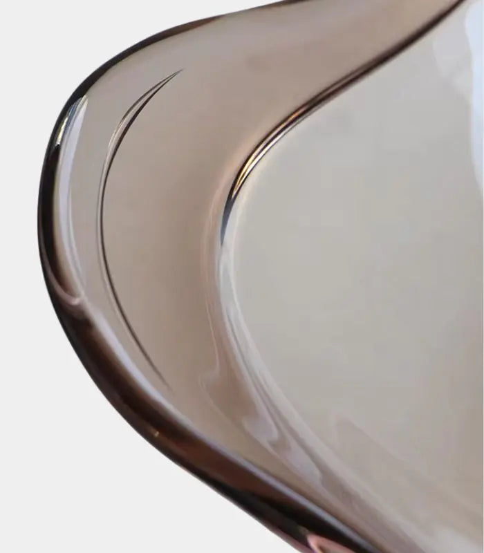 Aurore Glass Sculptural Bowl