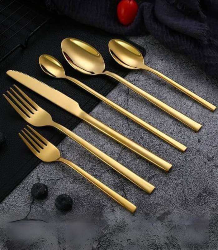 6 Pcs Set Cutlery Set Broadway Stainless Steel Tableware