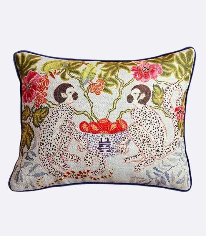 Tropical Decorative Cushion Cover Woven 35x45 cm