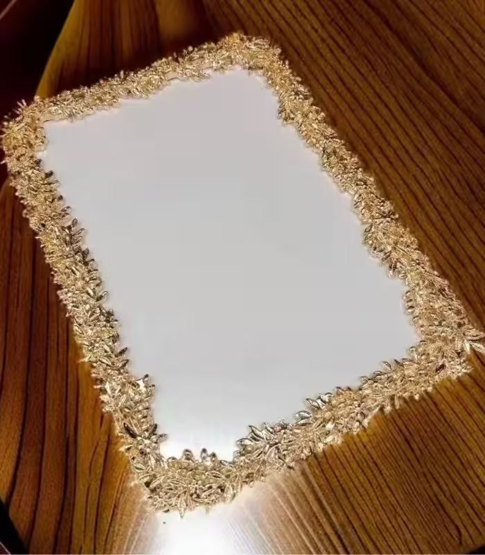 Laurel Gold Photo Frame – Botanical Metal Design