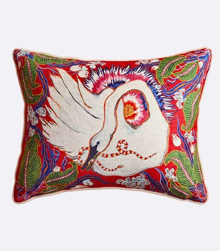 Tropical Decorative Cushion Cover Woven 35x45 cm