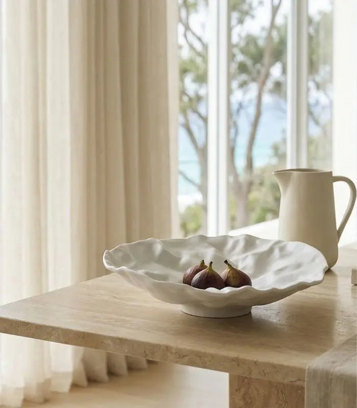 The Pétale Handcrafted Ceramic Bowl 28 cm