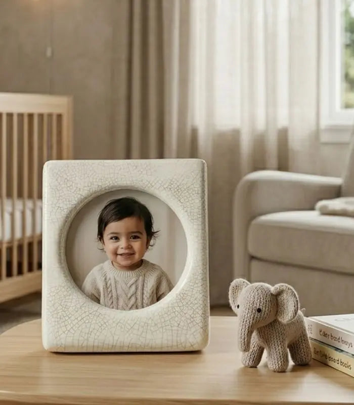 Valdène Crackle Porcelain Picture Frame 6-inch / 15cm