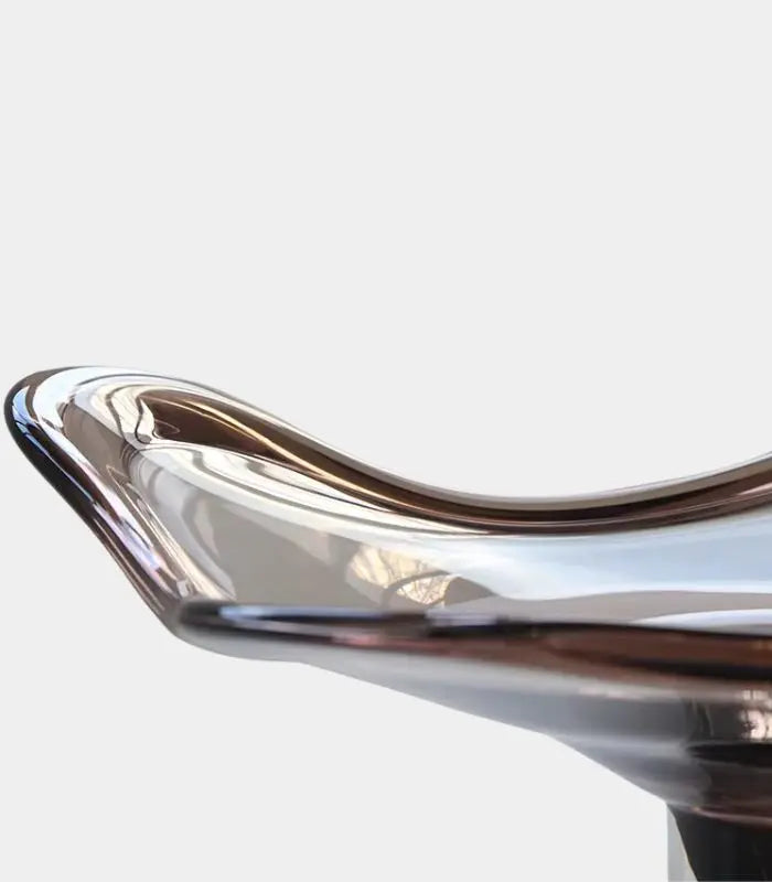 Aurore Glass Sculptural Bowl