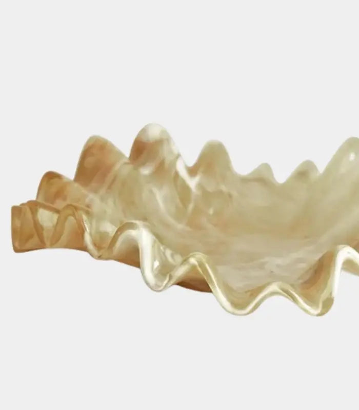 The Coquillage Decorative Bowl Resin 24 cm