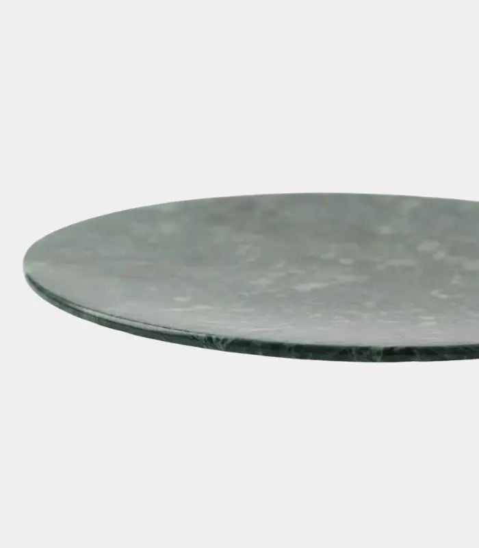 Green Marble Round Tray – Natural Stone Decorative Serving Tray 27cm / 10.6"