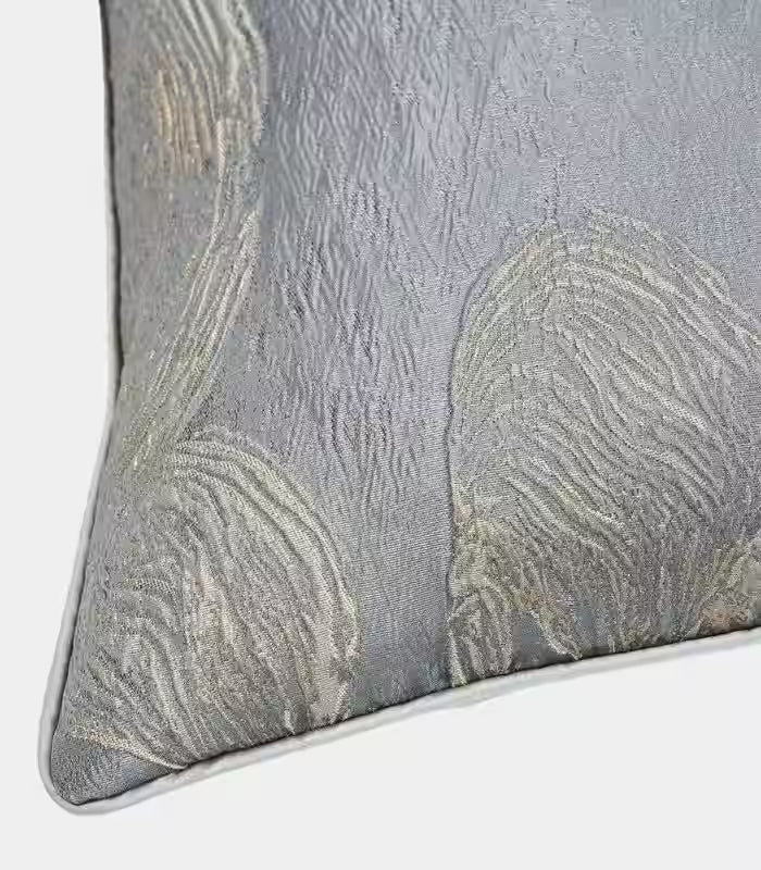 Seraphina Jacquard Cushion Cover – Abstract Brushstroke Design