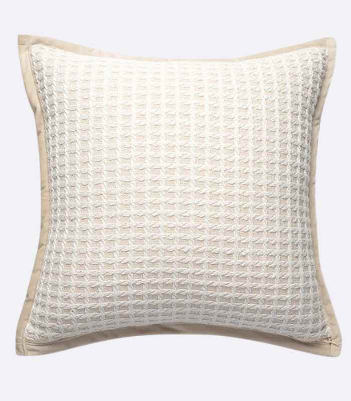 Cushion Cover Check Plaid Jacquard 45 cm