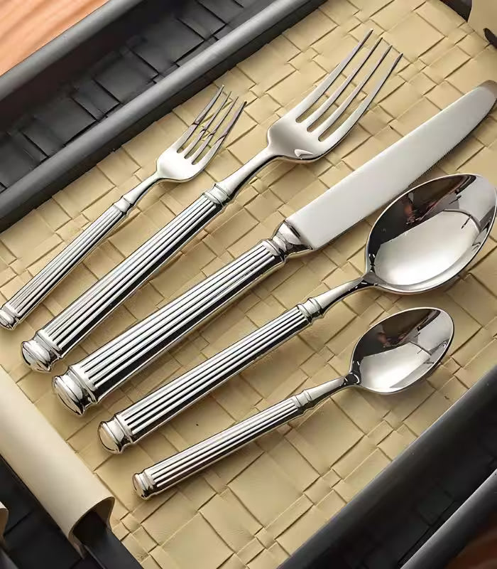 Set of 20 Pcs Aristocrat Flatware Cutlery Set 304 Stainless Steel