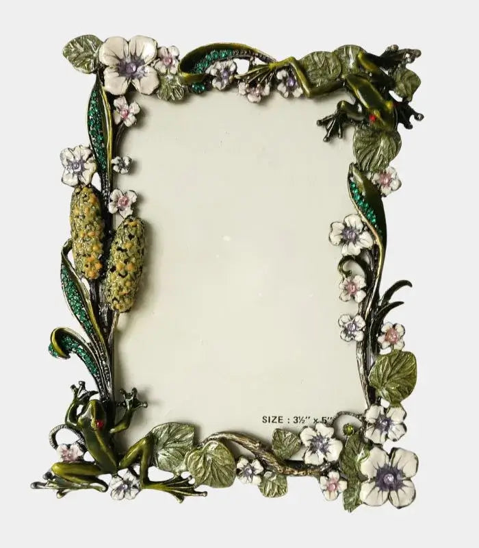 Enchanted Garden Vintage-Style Picture Frame - Whimsical (8.9 cm x 12.7 cm) Photo Display