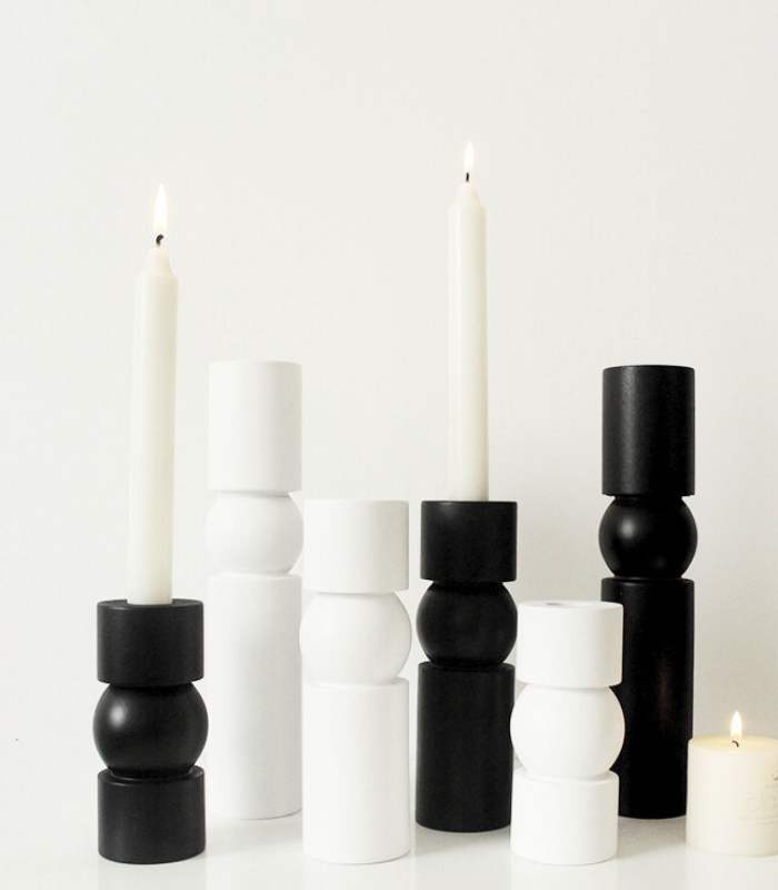 Candleholder Sphere Taper Candle Holder