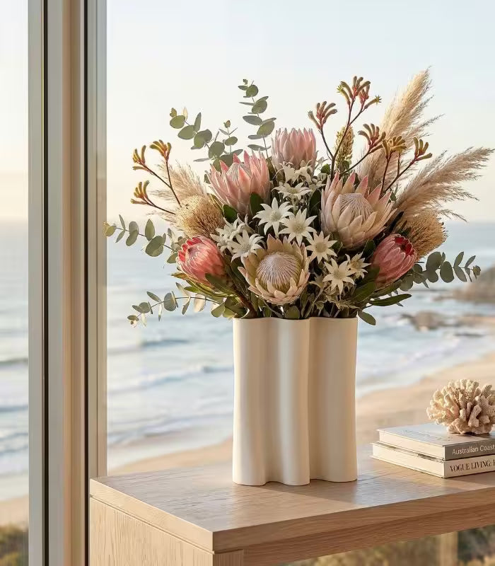 The Aalto Sculptural Ceramic Vase 29 cm