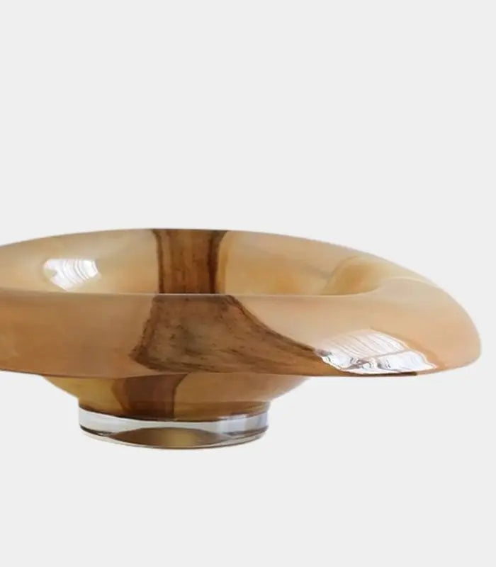 The Aurora Handblown Art Glass Bowl 29 cm