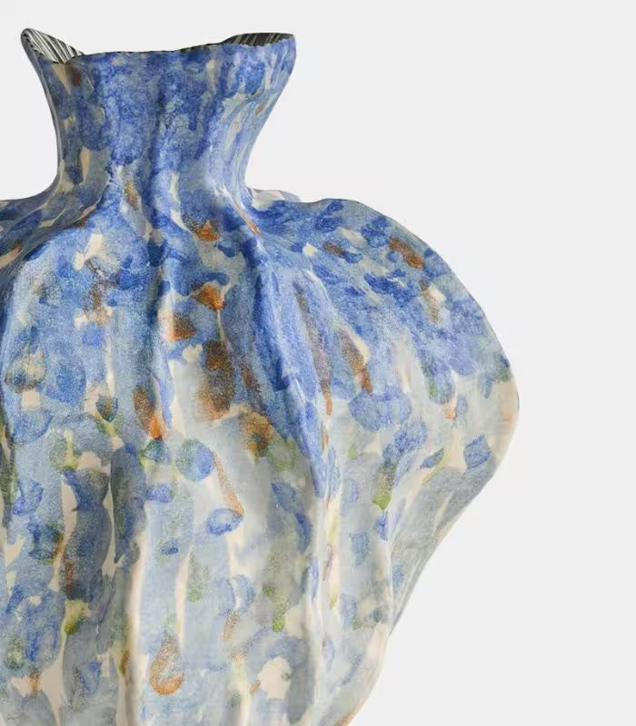 Bellamy Bloom Vase Ceramic Blue 34cm / 13.4"
