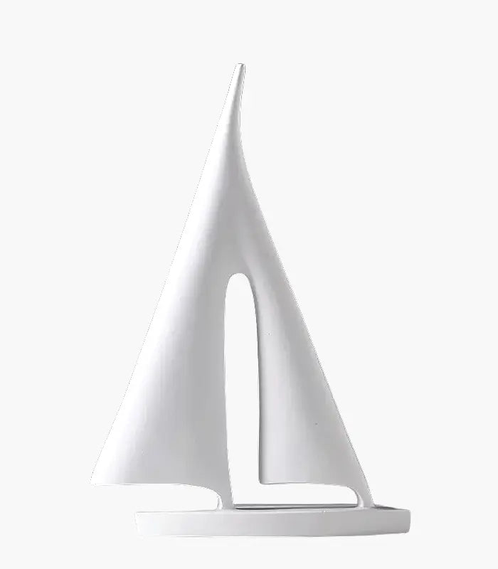 Sailboat Resin Sculpture Home Decoration 29.5cm