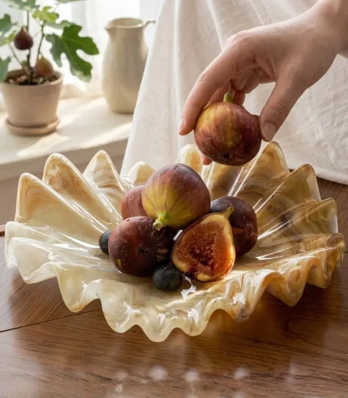 The Coquillage Decorative Bowl Resin 24 cm