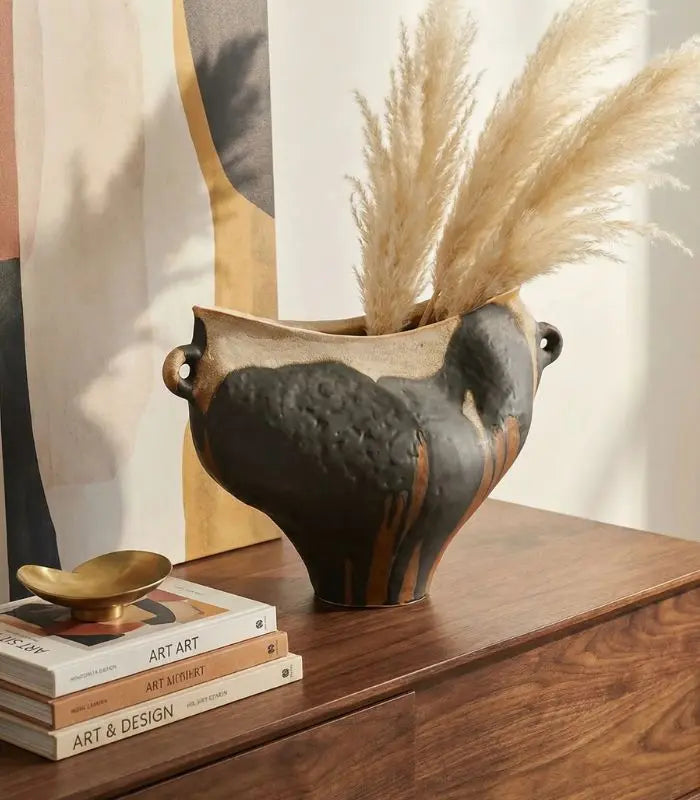 Artemis Ceramic Vase – Handcrafted Sculptural Design Large 42 cm