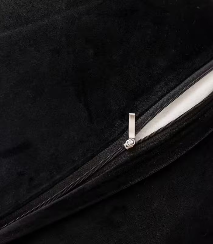 Savanna Wild Cat Cushion Cover – Monochrome Jacquard Wildlife Pillow Case