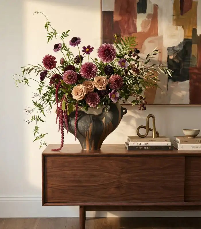 Artemis Ceramic Vase – Handcrafted Sculptural Design Large 42 cm